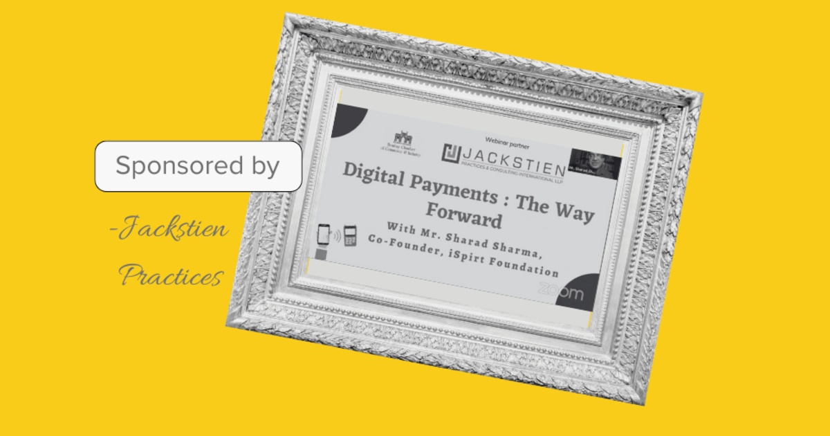 Jackstien International and the Bombay Chamber of Commerce & Industry session on digital payments