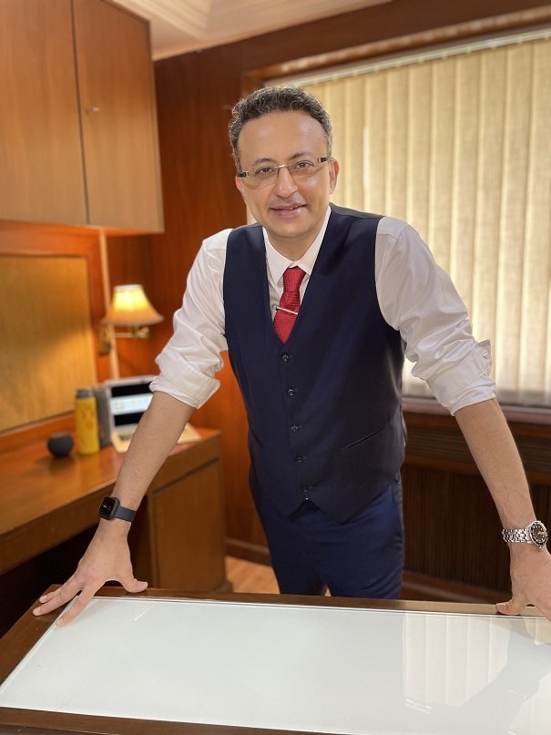 Nishant Shah, Founder and Managing Partner of Jackstien International, at the practice office